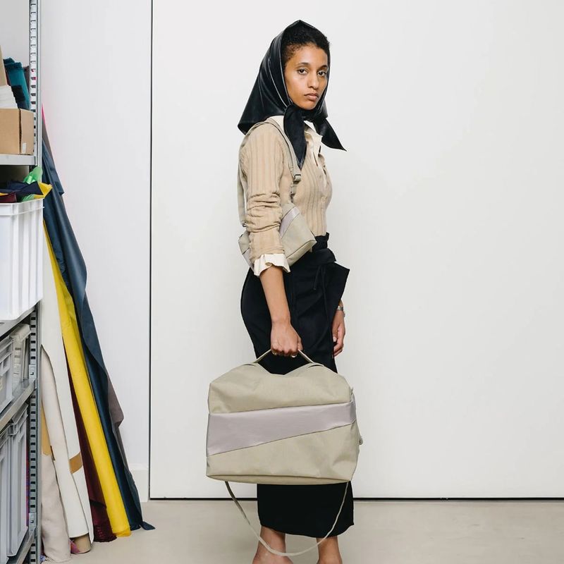 SUSAN BIJL The New 24/7 Bag Clay &amp; Agaat