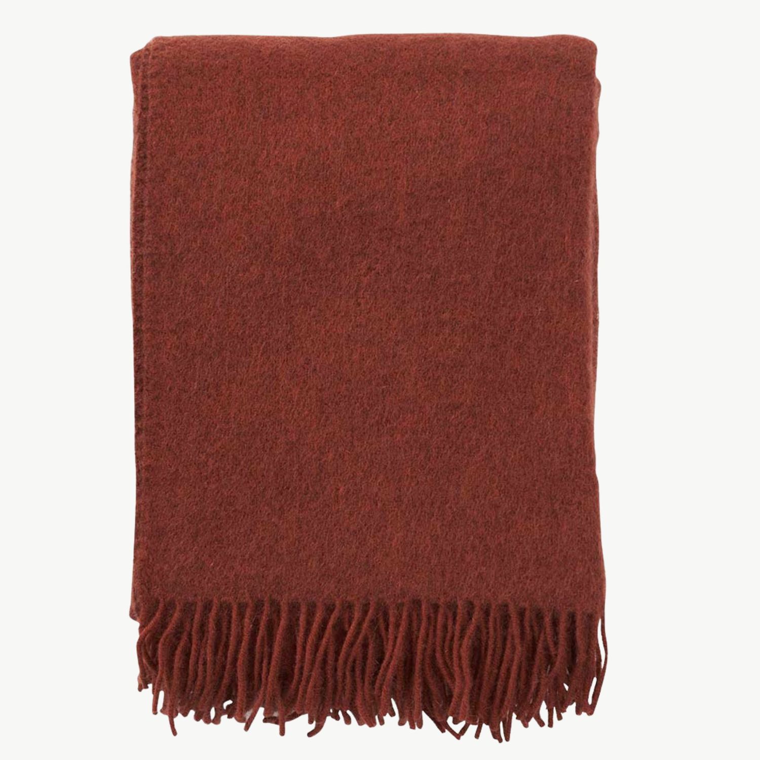 KLIPPAN Gotland plaid rust