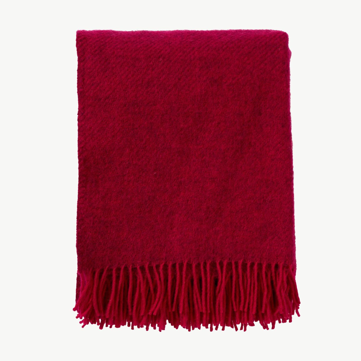 KLIPPAN Gotland plaid cerise
