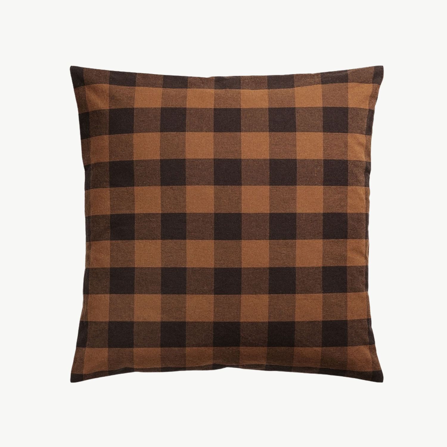 MIDNATT kussenhoes Checked Brown 50x50cm