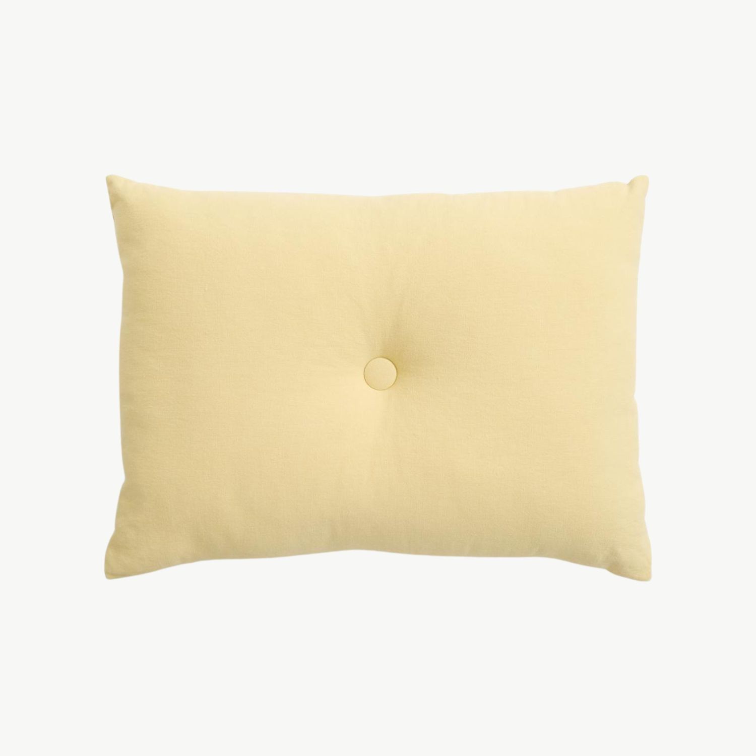 HAY Dot kussen Linnen Soft Yellow