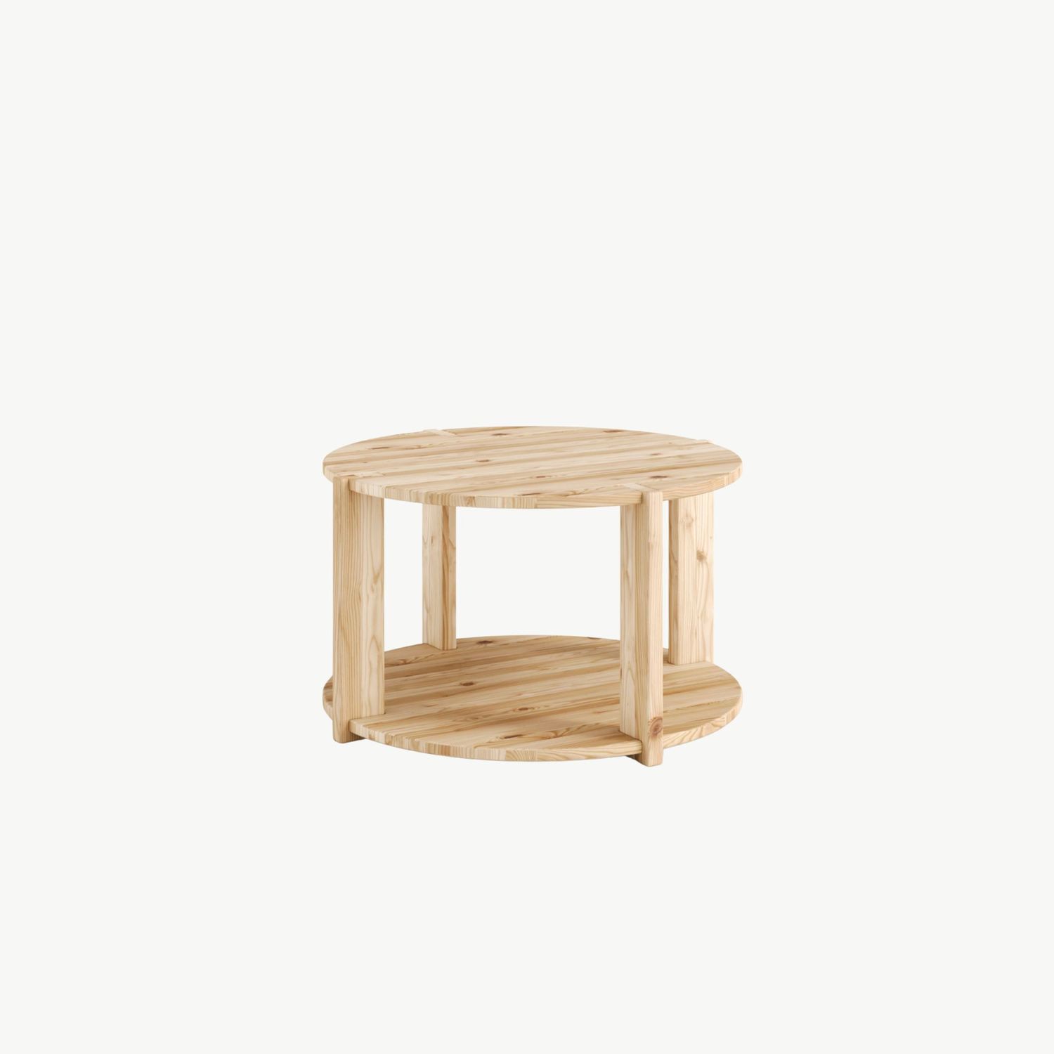 KARUP DESIGN Tuck Coffee Table rond met opslagruimte