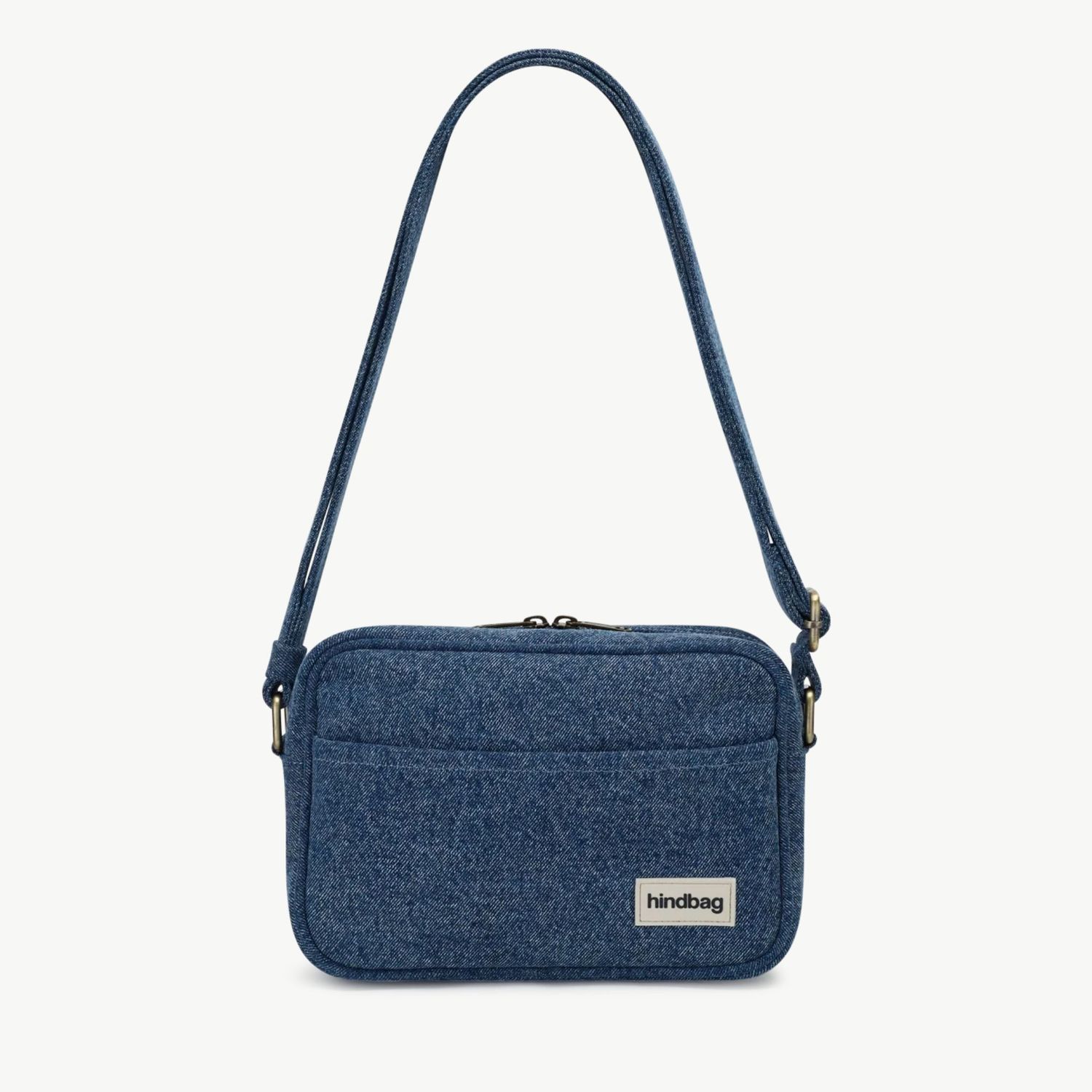 HINDBAG Nino schoudertas Blue Denim