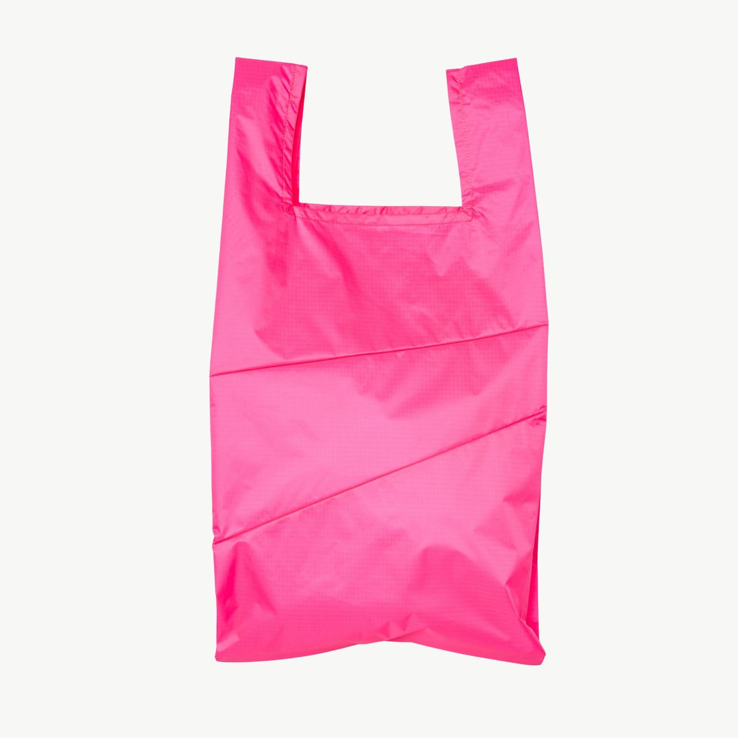 SUSAN BIJL The New Shopping Bag Fluo Pink Large
