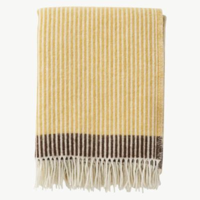 KLIPPAN Rib plaid Butter &amp; Chocolate