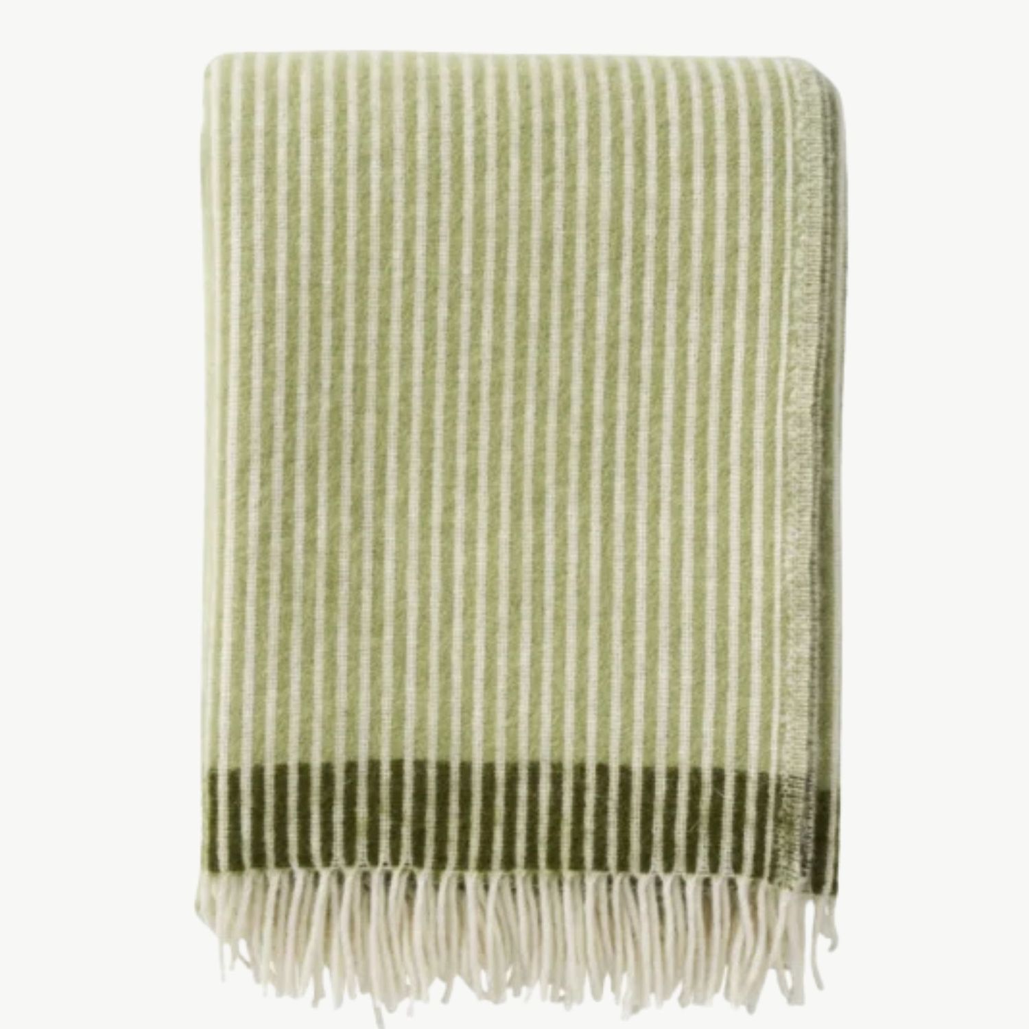KLIPPAN Rib plaid Green &amp; Avocado