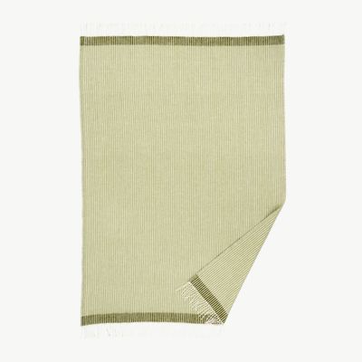KLIPPAN Rib plaid Green &amp; Avocado