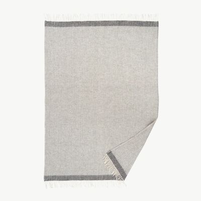KLIPPAN Rib plaid Grey &amp; Slate