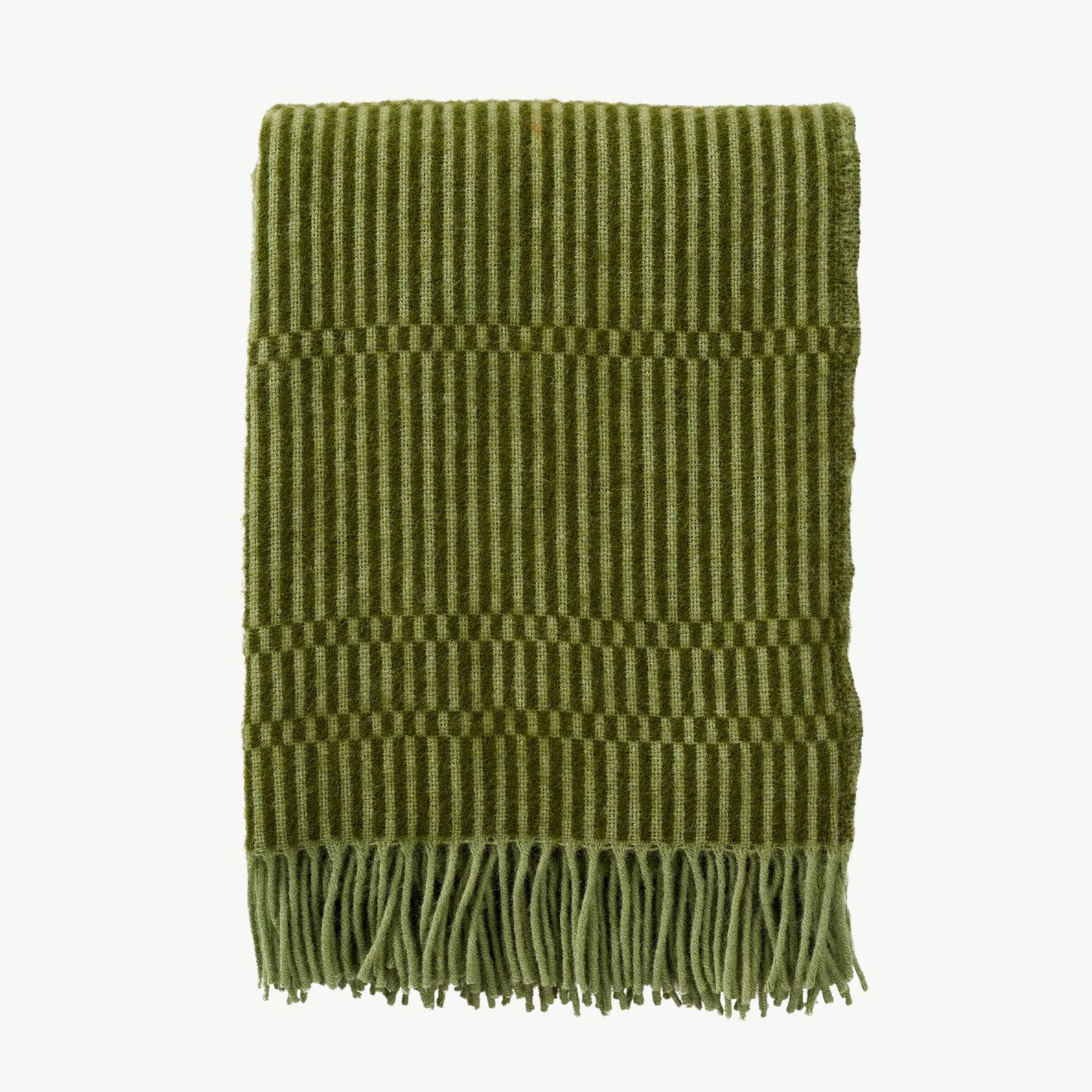 KLIPPAN Boho plaid Green &amp; Avocado