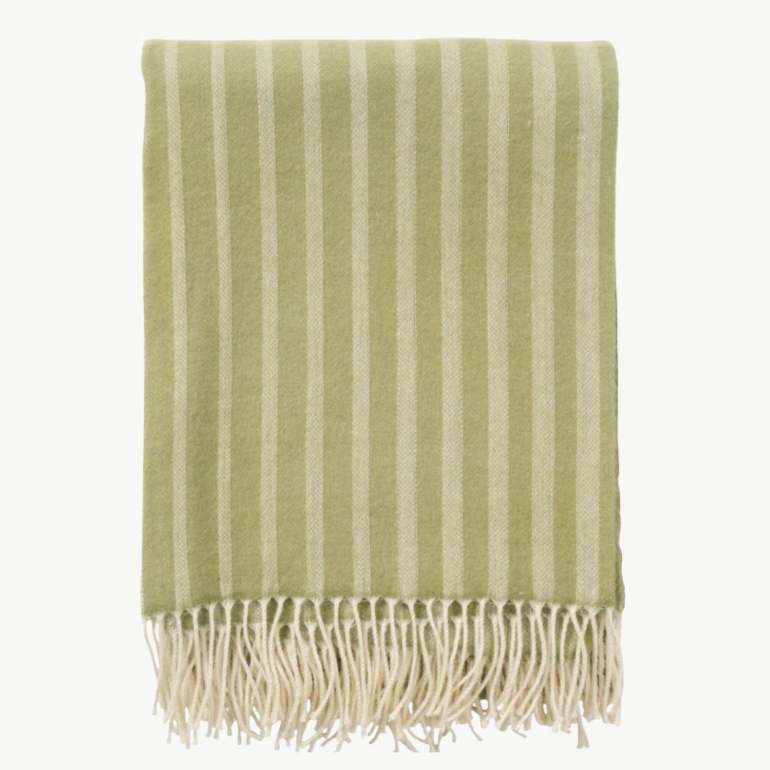 KLIPPAN Irregular Stripes plaid Olive
