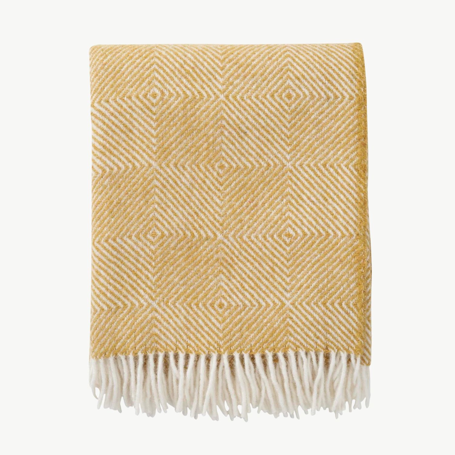 KLIPPAN Gooseye plaid Yellow