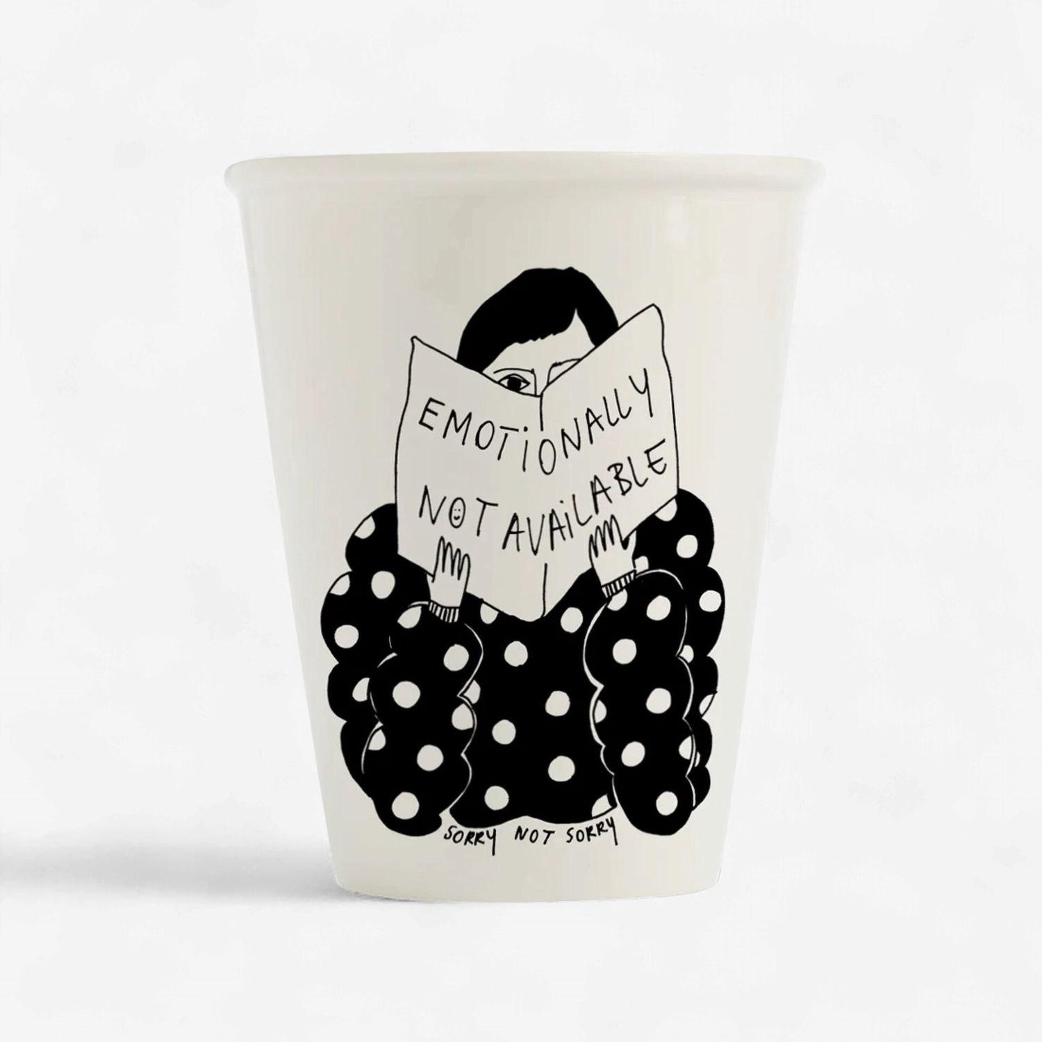 HELEN B beker Sorry Not Sorry 220ml