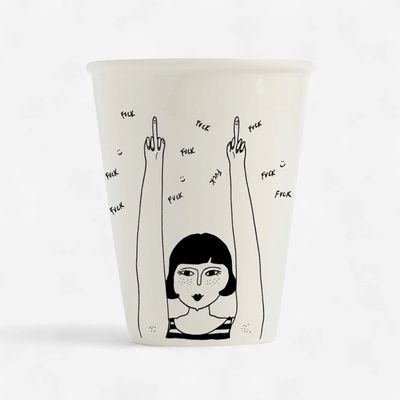 HELEN B Beker Fuck, Fuck, Fuck 220ml