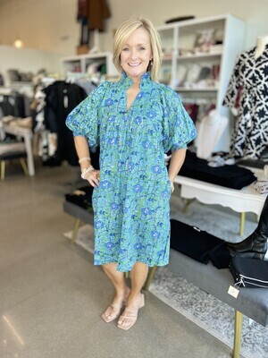 Sara Puff Sleeve Dress