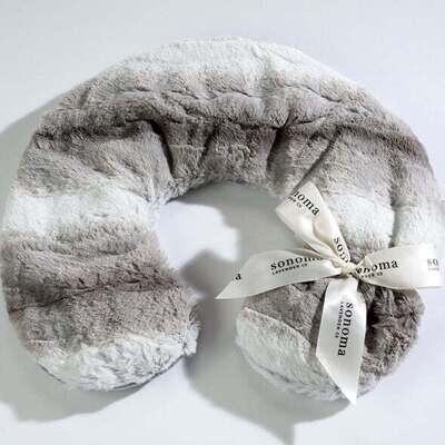 Sonoma Lavender Co- Neck Pillow - Angora Platinum