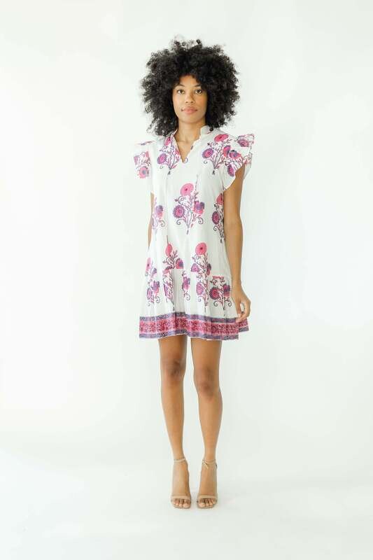 Victoria Dunn -Lillie Dress - Camelia -