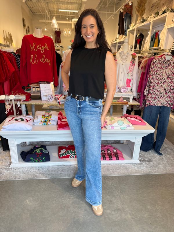 High Rise Wide Leg Jean-