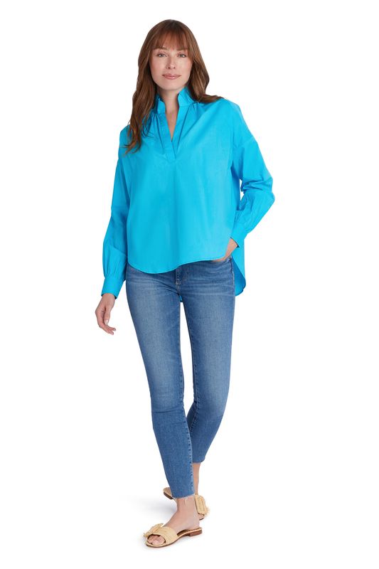 Jane Top -2 Colors- Turquoise -