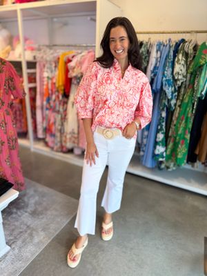 Laura Top Lias Peonies
