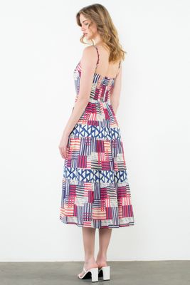 Patchwork Sundress -Multi-
