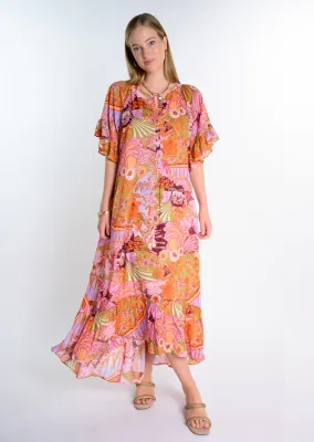 Go With the Flow Maxi Dress - Multi-