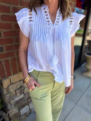 Pretty Perfect Top - White-