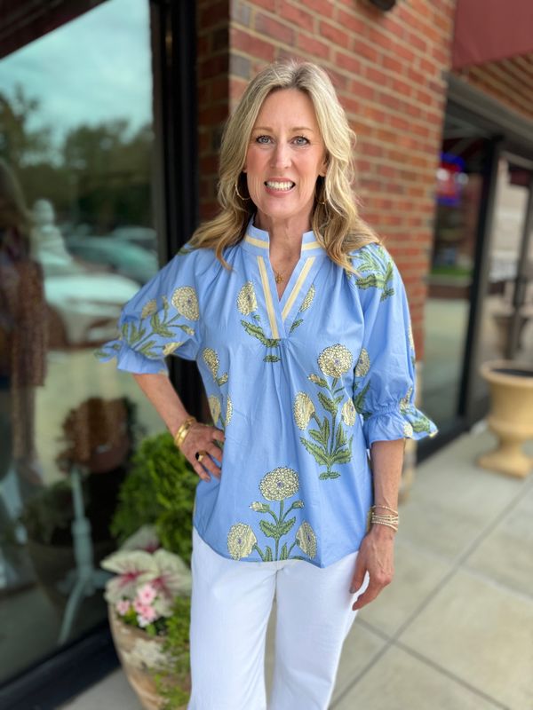 Periwinkle Mix Top-