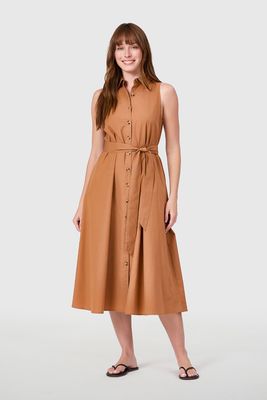 LIVRO Field Dress w/ Belt - Cashew-