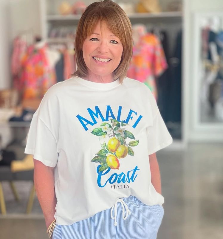 Amalfi Coast Graphic Tee