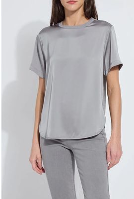Aline Crew Neck Mixed Media-