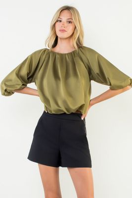 Flowy Bubble Top -
