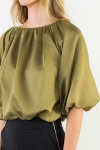Flowy Bubble Top -