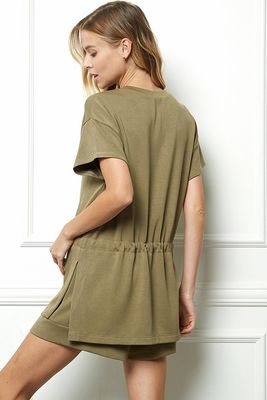 Drawstring S/S Top-