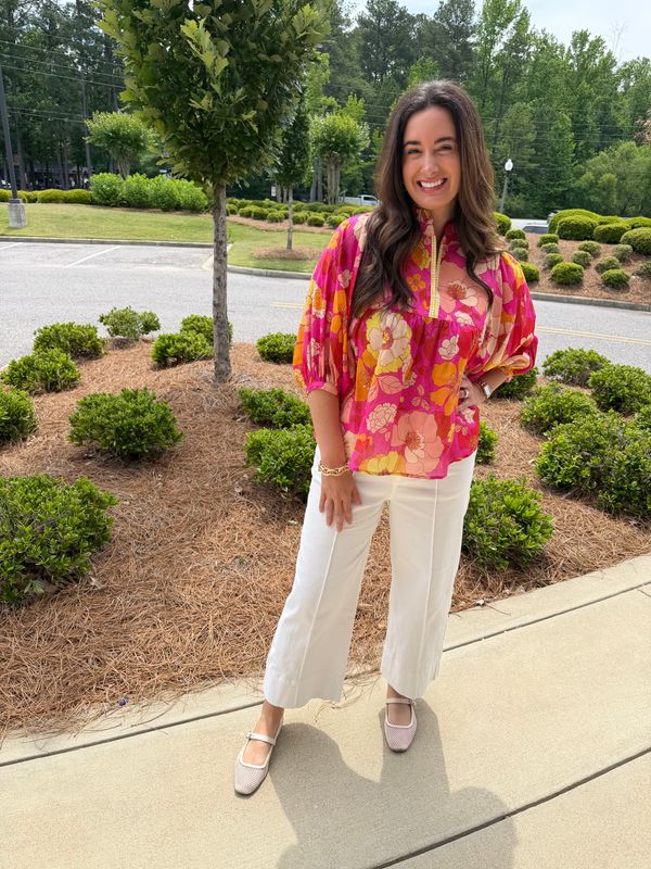 Pink Full Bloom Top