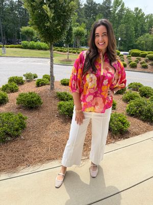 Pink Full Bloom Top
