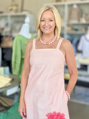 Scenic Maxi Dress-Pink-
