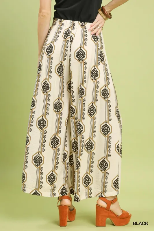 Palazzo Print Pant -