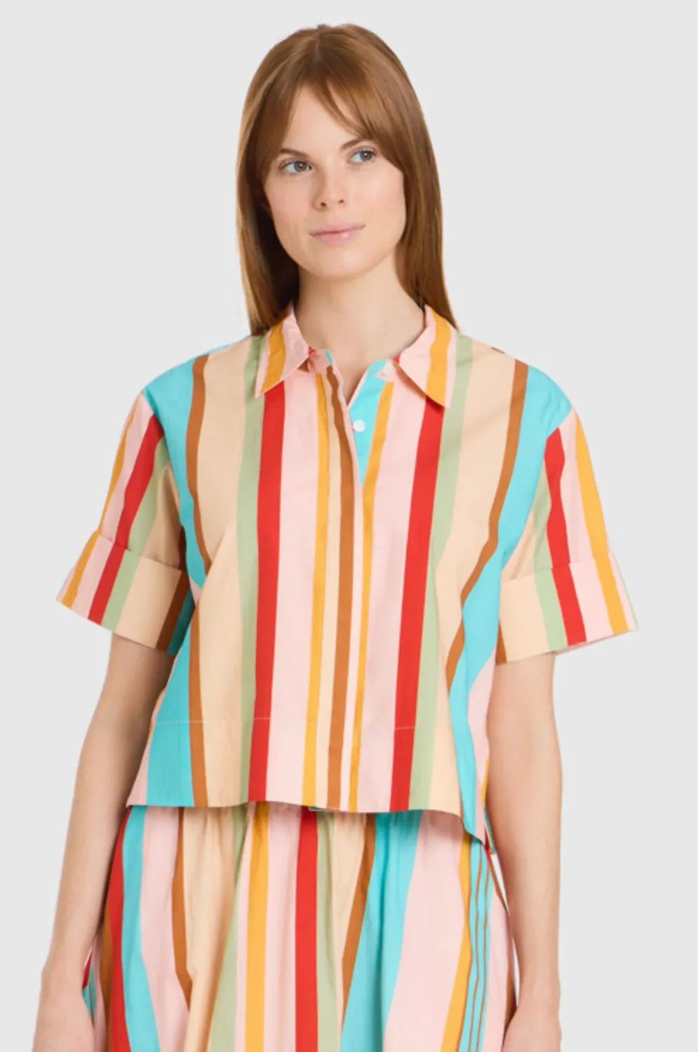 Club Shirt - Amberline Stripe-