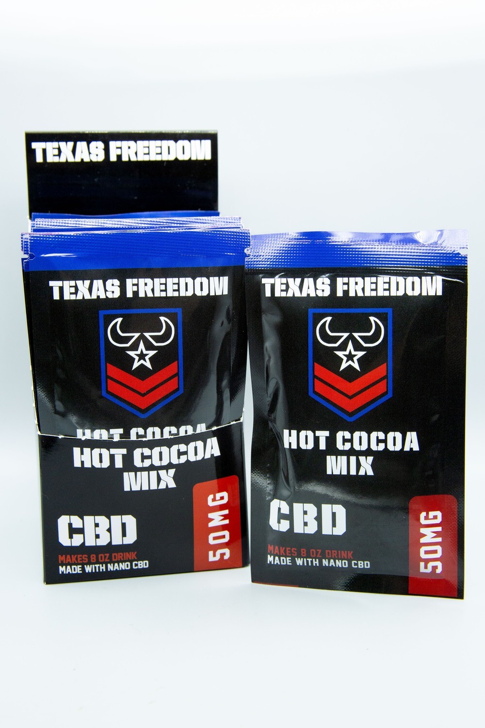 10 pack Hot Cocoa/ 50mg CBD & Delta-8 - Preview