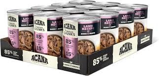 ACANA Premium Chunks Dog Food - Lamb Recipe in Broth 12 x 363g Case