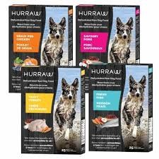 Hurraw Variety Dehydrated Raw Dog Food (Mixed Case 4 x 2.5kg)
