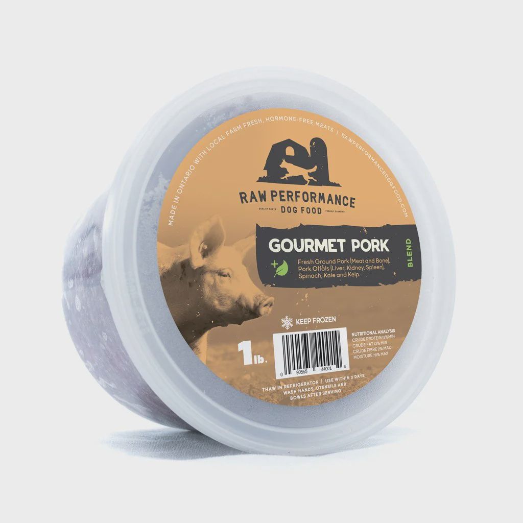 RAW PERFORMANCE - Gourmet Pork (1lb)