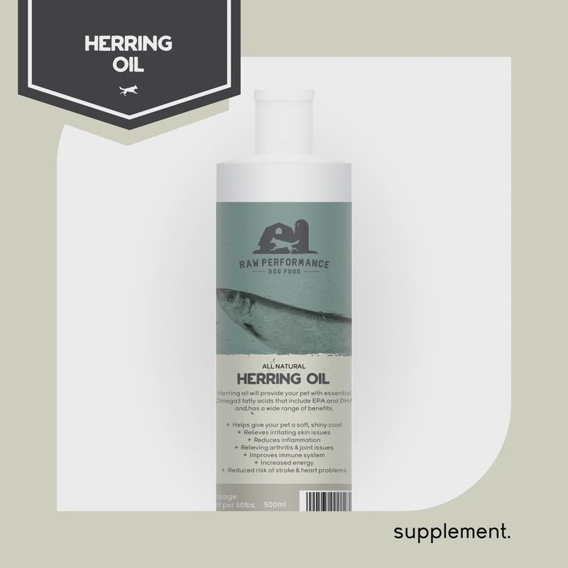 RAW PERFORMANCE - Herring Oil 500ml