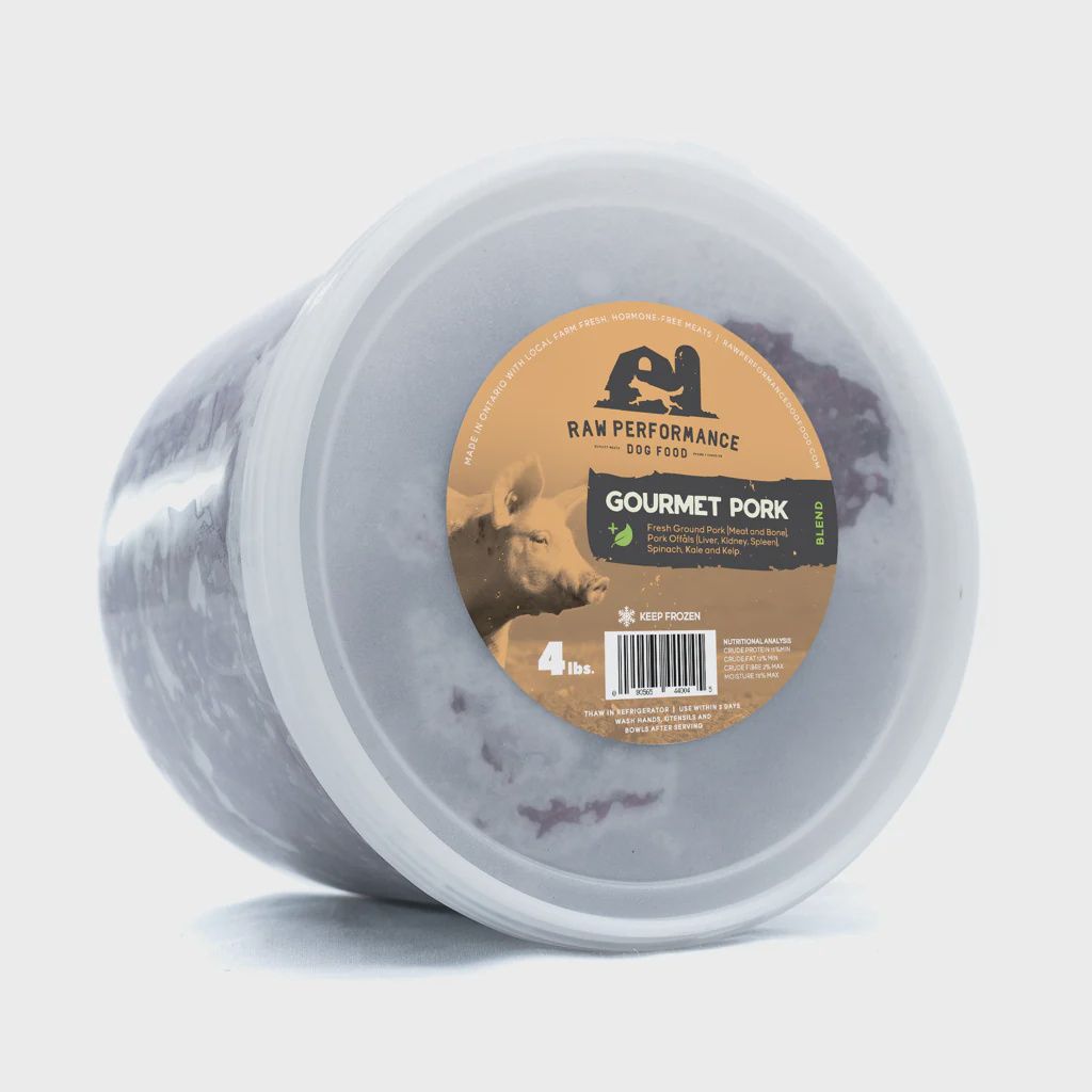 RAW PERFORMANCE - Gourmet Pork  (4lbs)