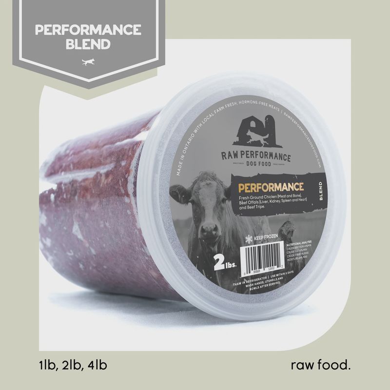 RAW PERFORMANCE - Performance Blend (2lbs)