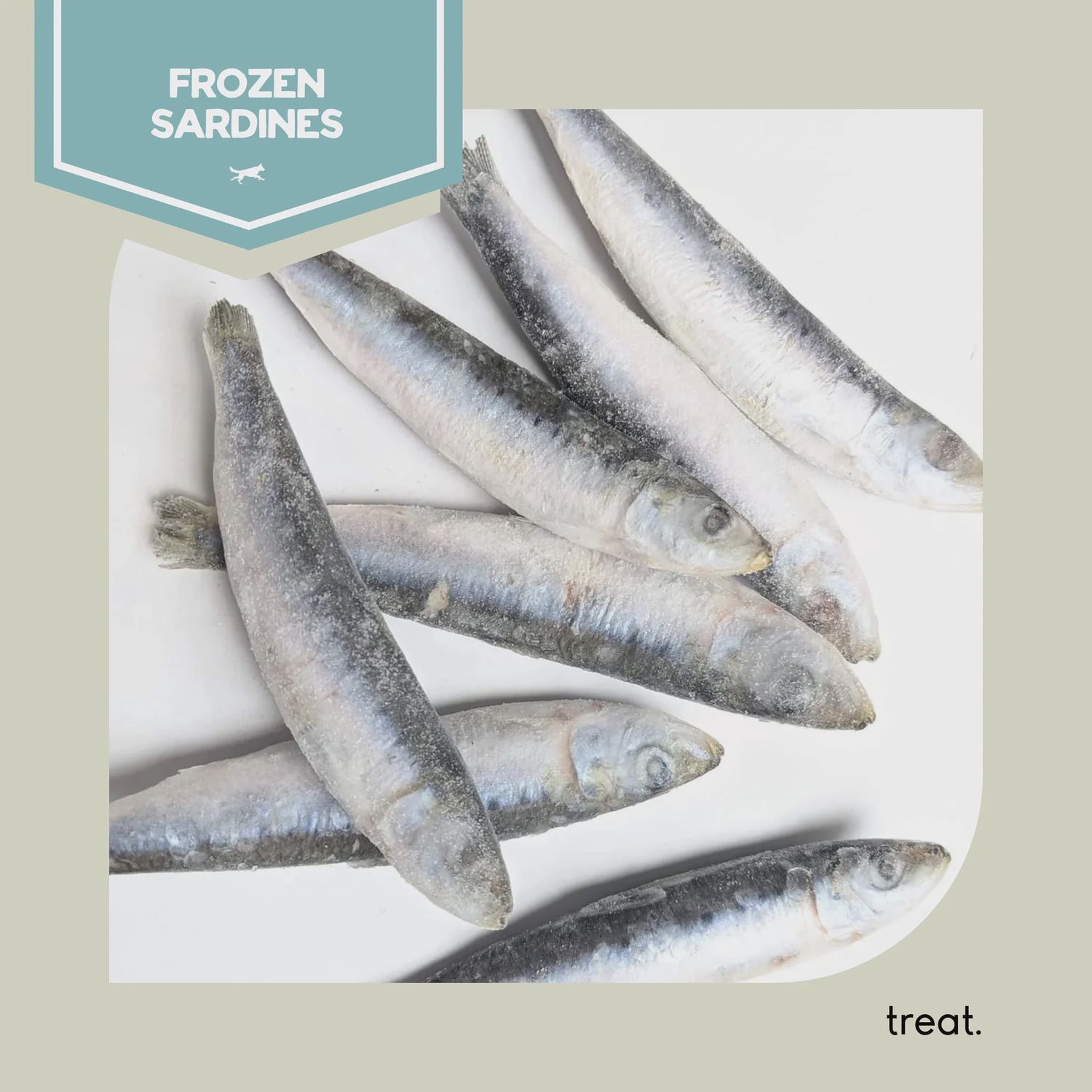 RAW PERFORMANCE - Sardines (1lb bag Frozen/ Whole)