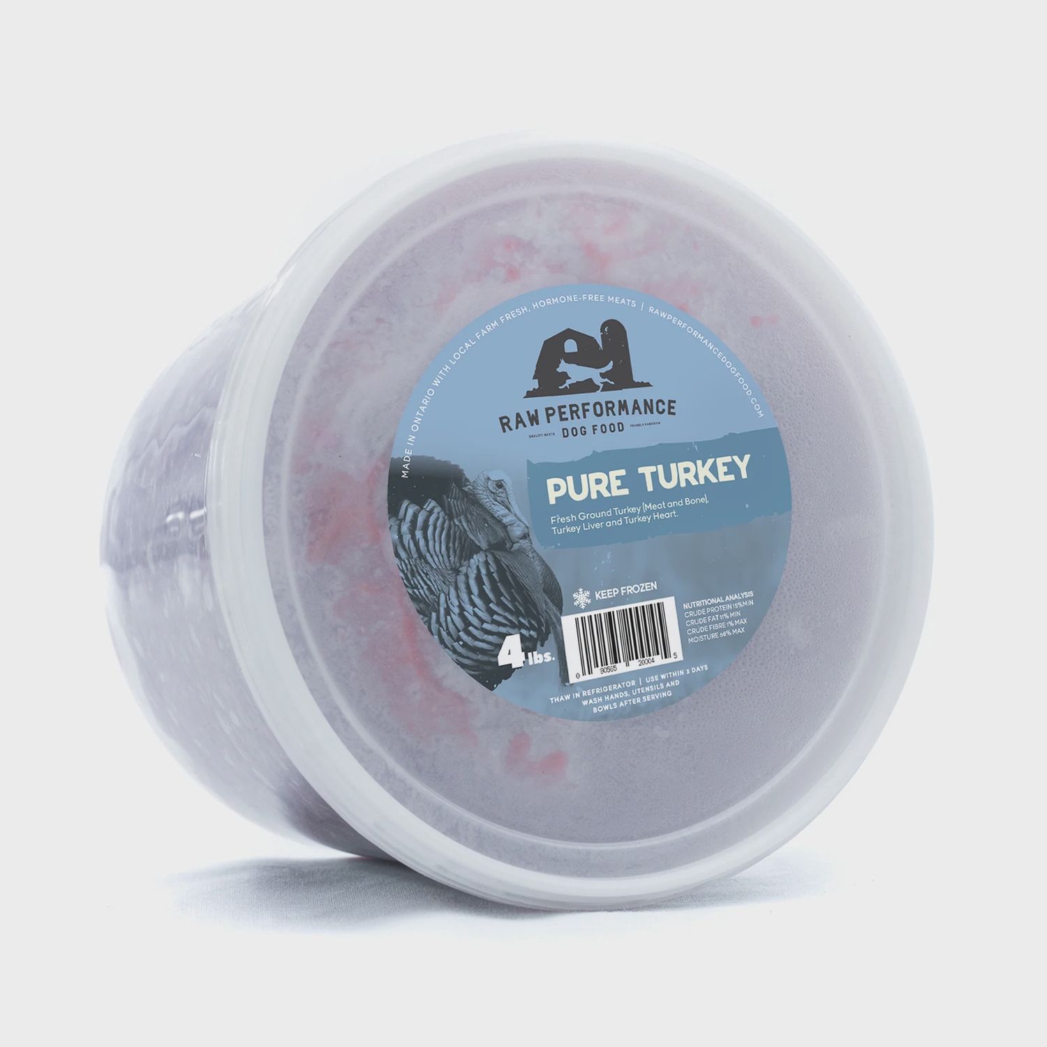 RAW PERFORMANCE - Pure Turkey (4lbs)