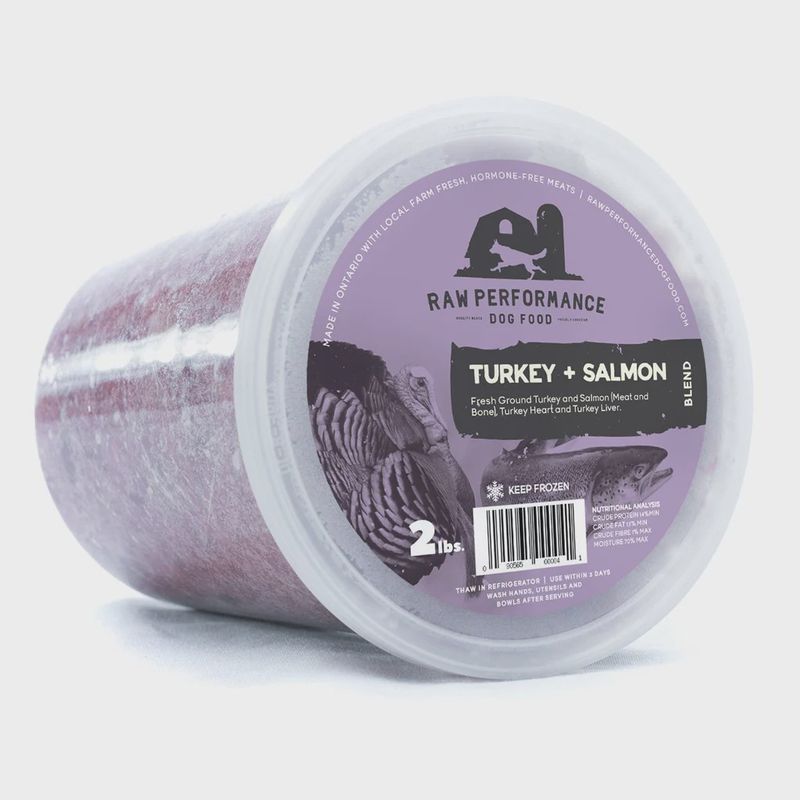 RAW PERFORMANCE - Turkey &amp; Salmon Blend (2lbs)