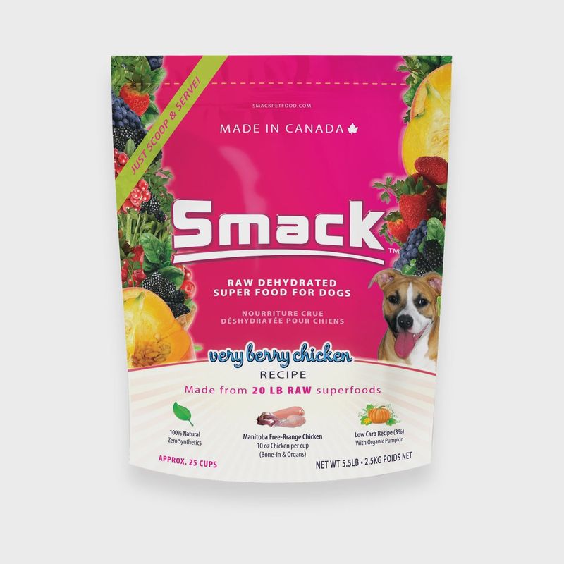 Smack Very Berry Chicken 2.5kg  (Dog)