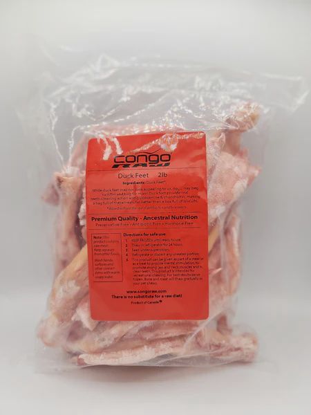 Congo Duck Feet 2lbs